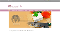 Desktop Screenshot of marveloils.com