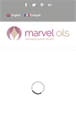 Mobile Screenshot of marveloils.com