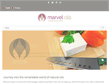 Tablet Screenshot of marveloils.com